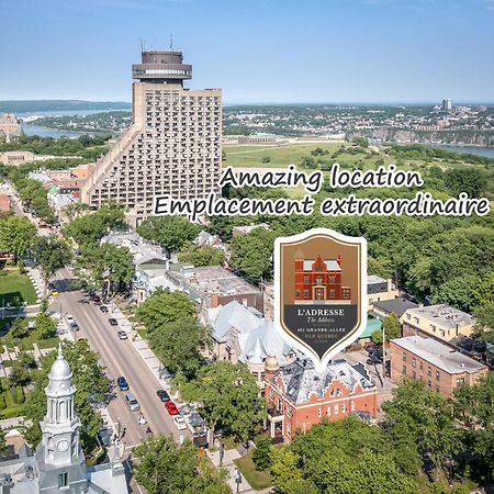 L'Adresse sur Grande-Allée Lofts Ciudad de Quebec Exterior foto